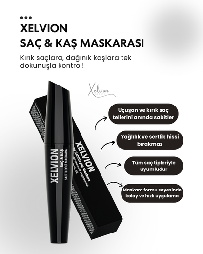 Xelvion XV Saç & Kaş Sabitleyici Maskara