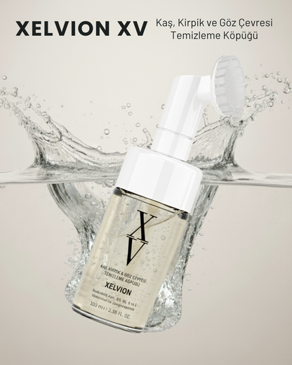 Xelvion Kaş, Kirpik ve Göz Çevresi Makyaj Temizleme Köpüğü